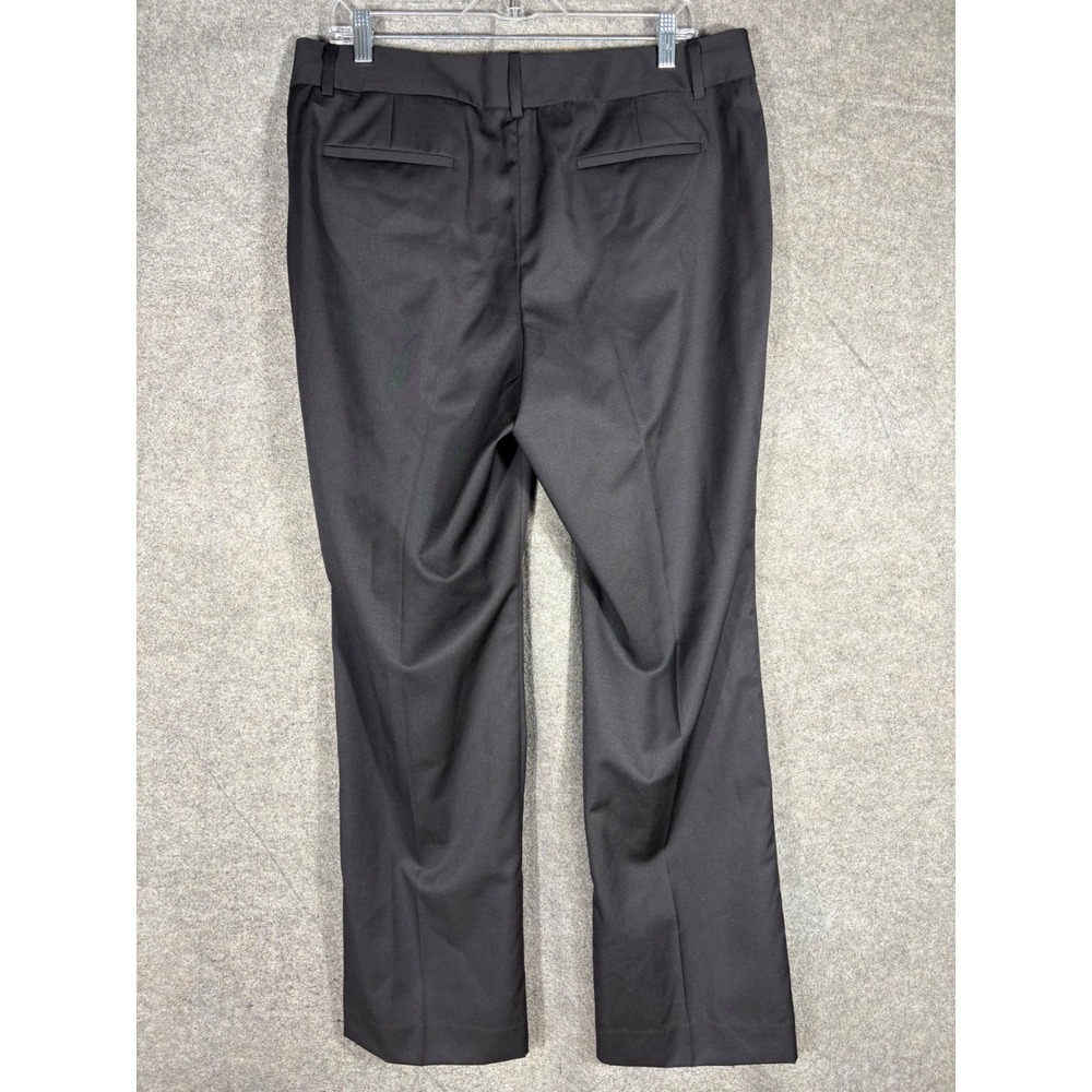 J.Crew Martie Pants Womens 14 Black Bi-Stretch Cotton Full Length F3733 New - Picture 8 of 8